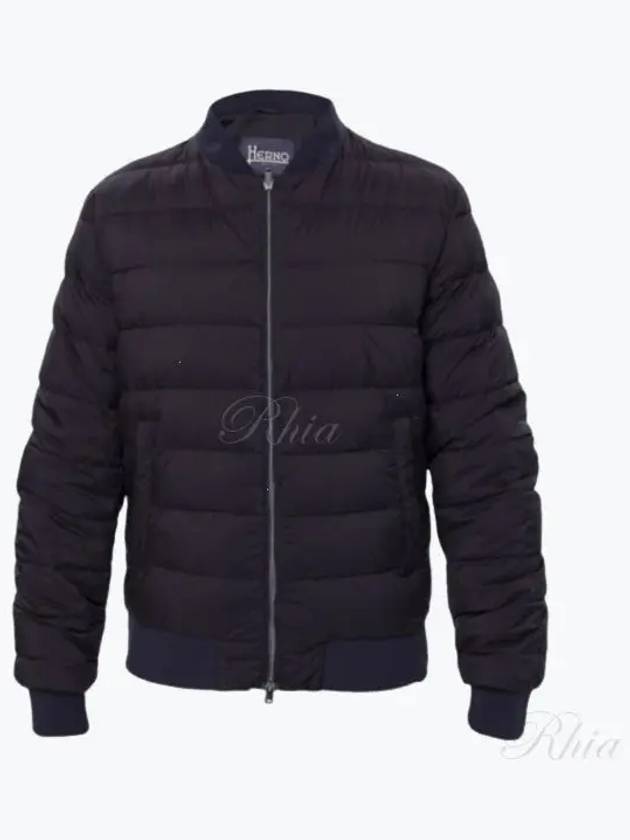 L'aviatore Bomber Padding Dark Navy - HERNO - BALAAN 2