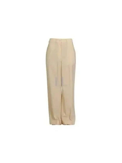 Rouge Trousers Wide Pans Buttermilk - LEMAIRE - BALAAN 2