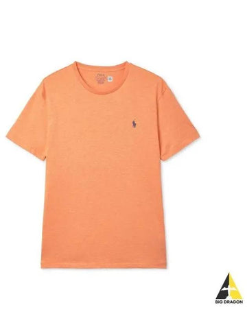 Custom Slim Crew Neck T Shirt Orange - POLO RALPH LAUREN - BALAAN 1