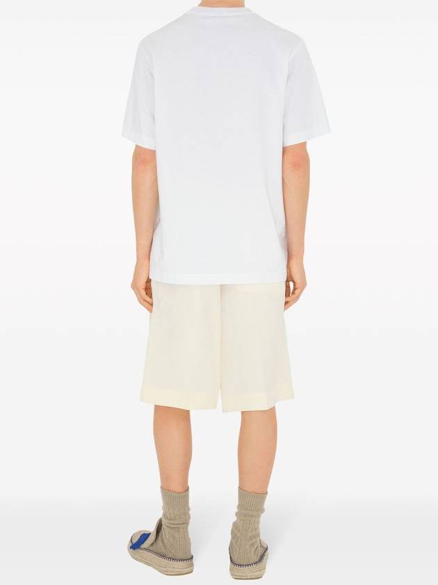 Knight Hardware Cotton Short Sleeve T-Shirt White - BURBERRY - BALAAN 6