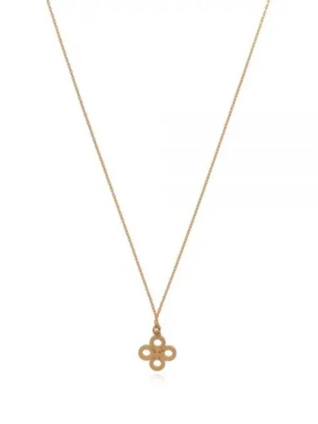 Kira Clover Pendant Necklace Gold - TORY BURCH - BALAAN 2