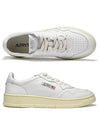 Medalist Leather Low Top Sneakers White - AUTRY - BALAAN 2