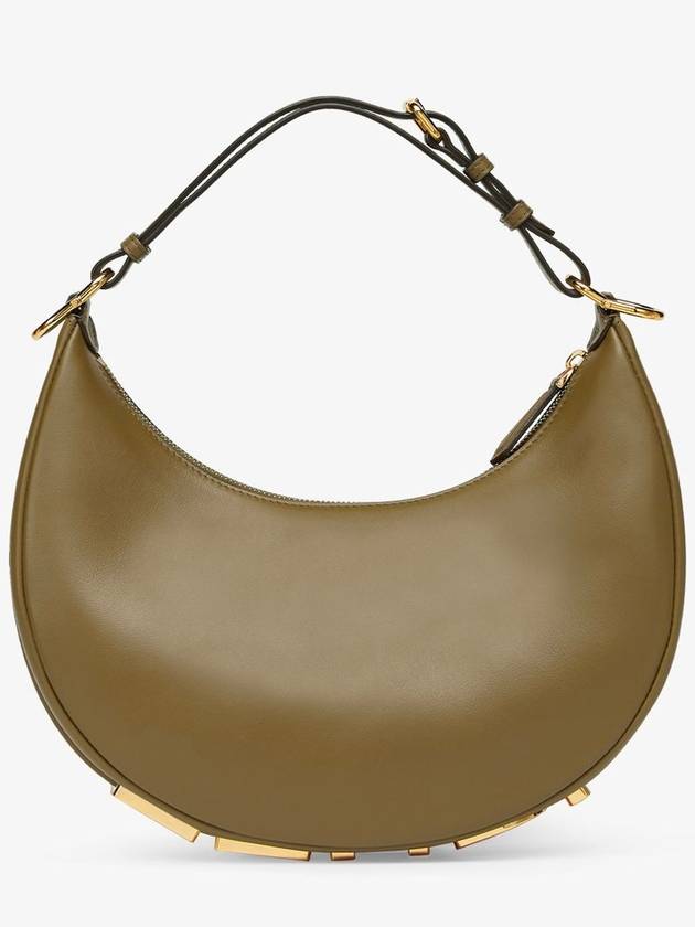 Fendigraphy Small Hobo Shoulder Bag Green - FENDI - BALAAN 3