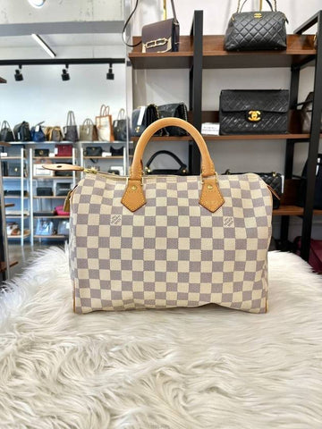 Daol Sangin Store Speedy 30 Damier Azur N41533 Condition A - LOUIS VUITTON - BALAAN 1