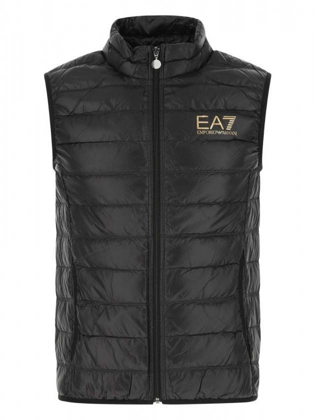 Logo Print Vest Black - EMPORIO ARMANI - BALAAN 1