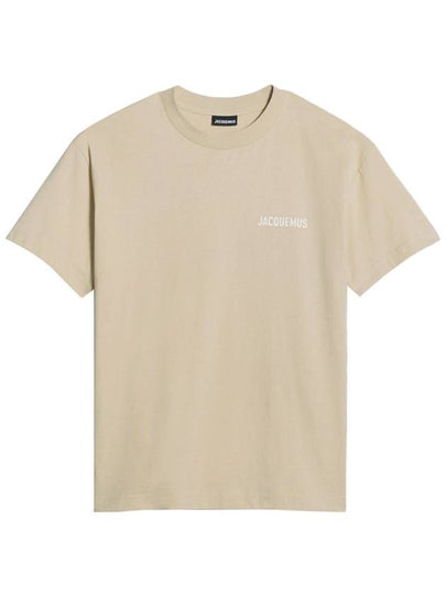 Le Logo Short Sleeve T-Shirt Light Beige - JACQUEMUS - BALAAN 2