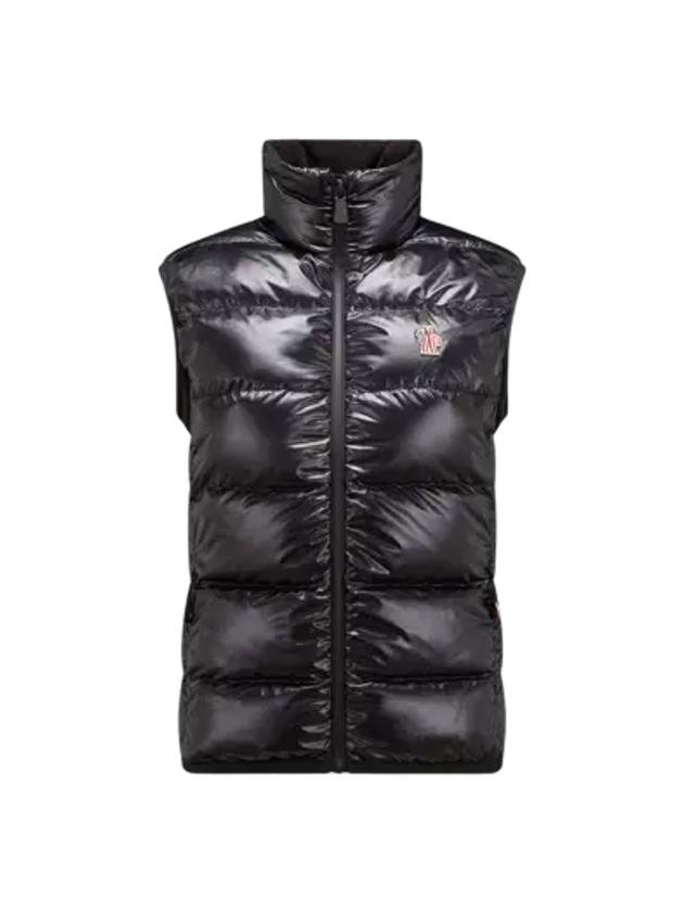 Grenoble Goose Down Vest Black - MONCLER - BALAAN 3