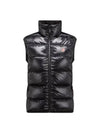 Grenoble Goose Down Vest Black - MONCLER - BALAAN 2