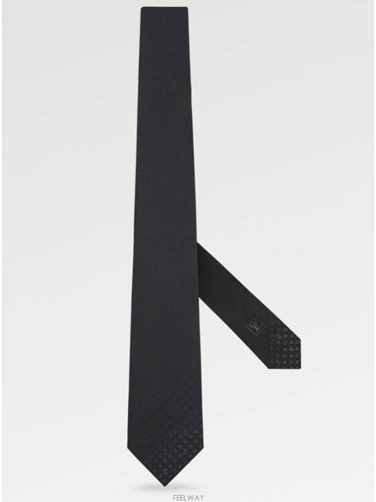 Monogram Gradient Necktie Grey - LOUIS VUITTON - BALAAN 2