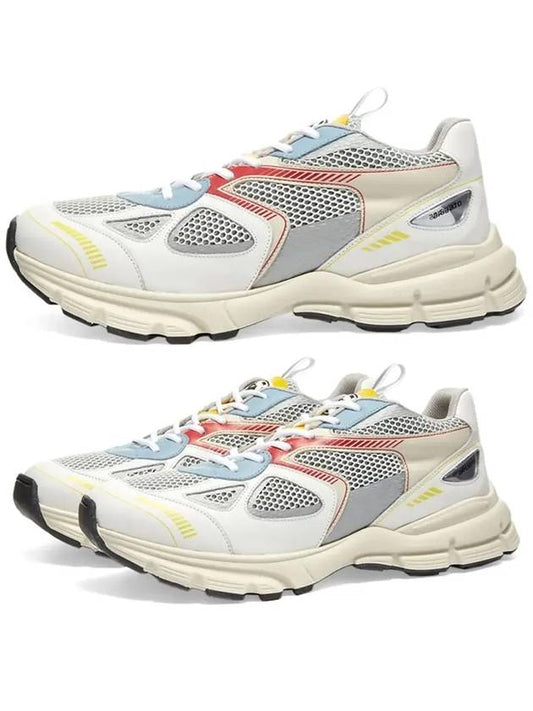 12th Anniversary Marathon Runner Sneakers Cream White 33069 - AXEL ARIGATO - BALAAN 1