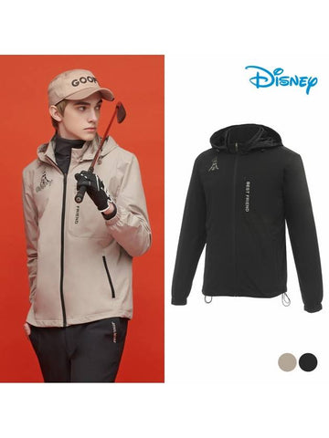 Men s hat detachable string windbreaker jumper DN3MJB003 - DISNEY GOLF - BALAAN 1