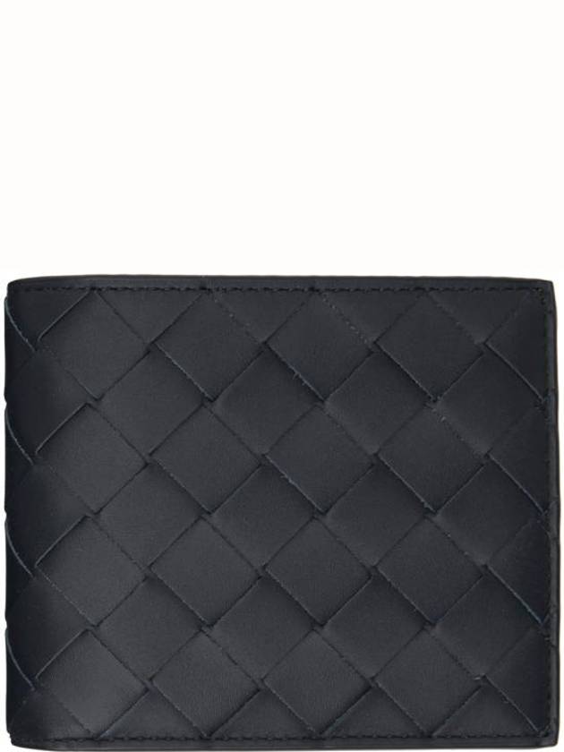 Intrecciato Slim Half Wallet Black - BOTTEGA VENETA - BALAAN 2