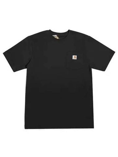 Black men s short sleeve t shirt 270195 - CARHARTT - BALAAN 1