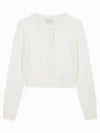 JEANS Women s Crop Cable Cardigan J224570 YBI - CALVIN KLEIN - BALAAN 2