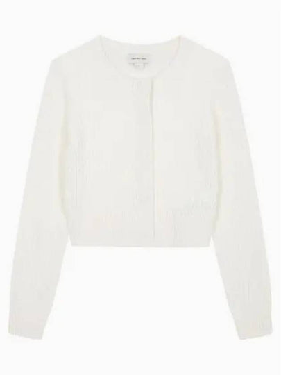 JEANS Women s Crop Cable Cardigan J224570 YBI - CALVIN KLEIN - BALAAN 2