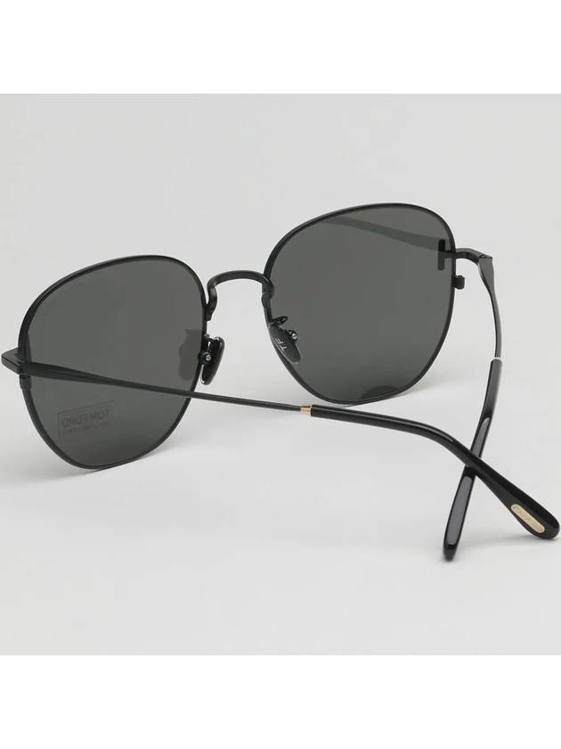 Eyewear Round Sunglasses Black - TOM FORD - BALAAN 5