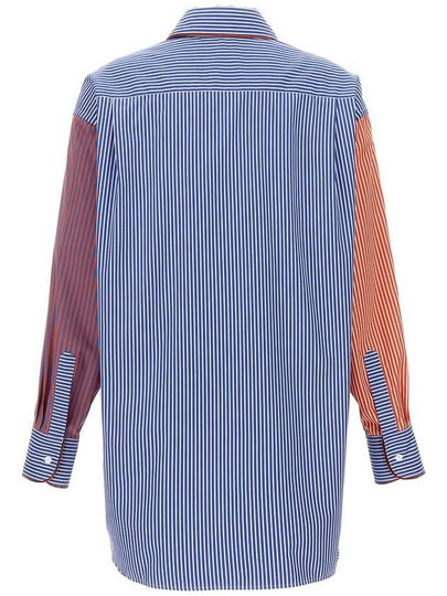 Red, Blue And Orange Striped Shirt In Cotton Woman - ETRO - BALAAN 2