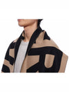 Logo Archive Scarf Brown - BURBERRY - BALAAN 4