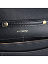 Hourglass Chain Mini Calfskin Cross Bag Black - BALENCIAGA - BALAAN 9