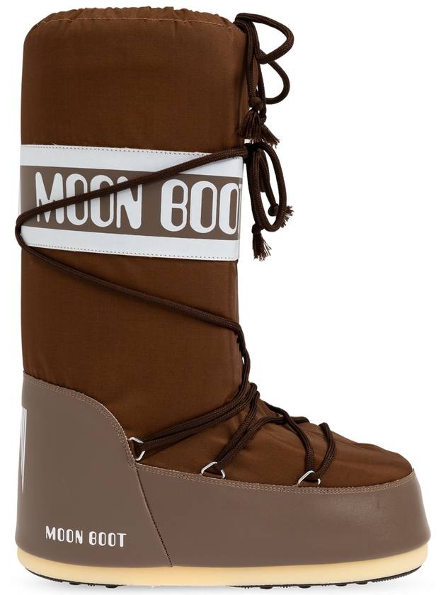 Moon Boot Snow Boots Icon Nylon, Men's, Brown - MOON BOOT - BALAAN 1