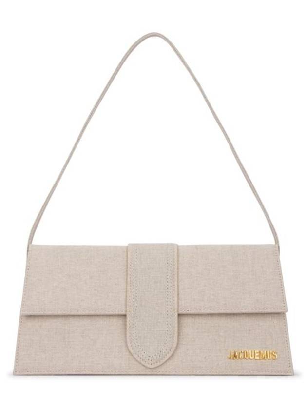 Le Bambino Long Flap Shoulder Bag Light Beige - JACQUEMUS - BALAAN 1