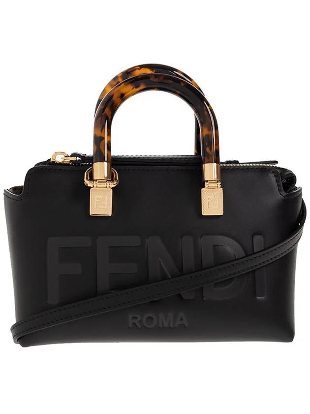 By The Way Small Leather Tote Bag Black - FENDI - BALAAN 2