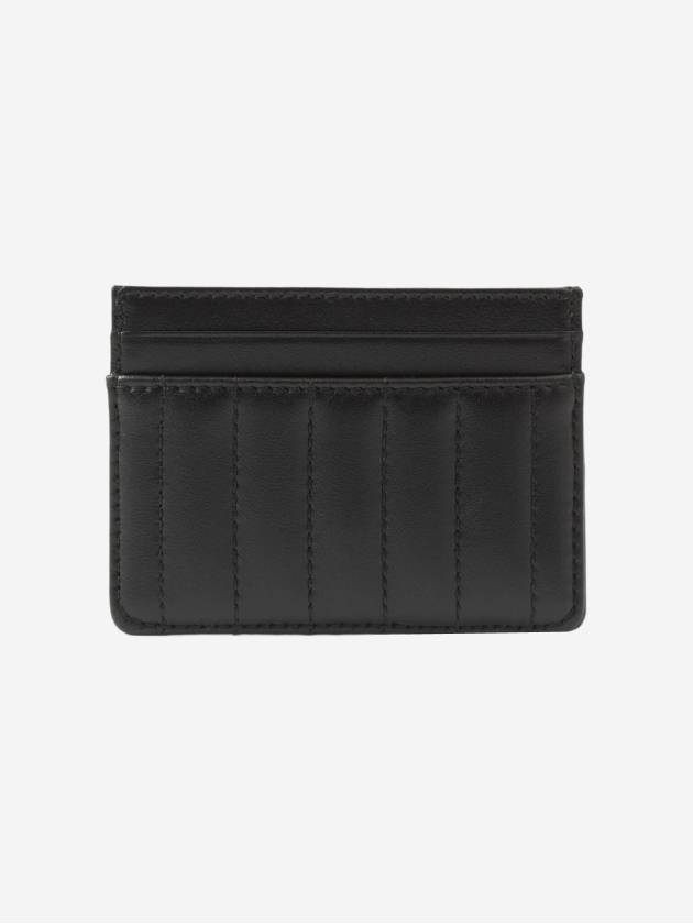 Lola Quilted Card Wallet Black - BURBERRY - BALAAN 3