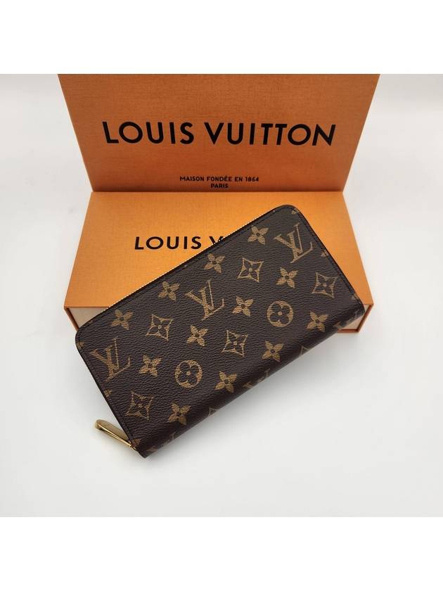 Monogram Canvas Zippy Long Wallet Brown Red - LOUIS VUITTON - BALAAN 2