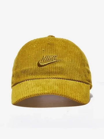 U Club Cap Unstructured Corduroy 716 - NIKE - BALAAN 1