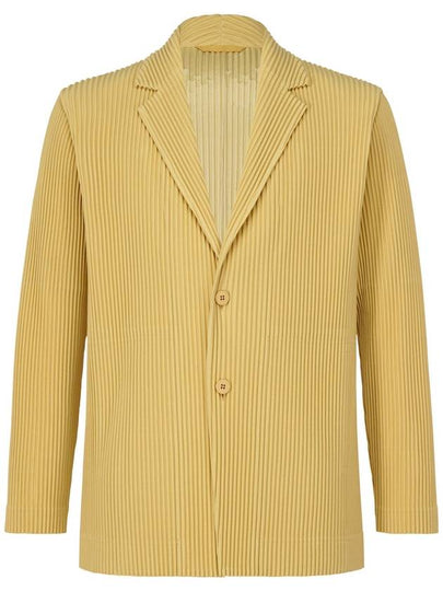 Tailored Pleated 1 Suit Yellow - ISSEY MIYAKE - BALAAN 2