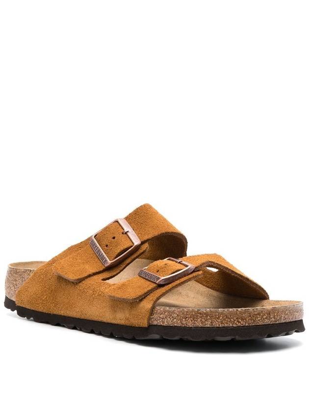 Arizona SFB Suede Slippers Mink - BIRKENSTOCK - BALAAN 3