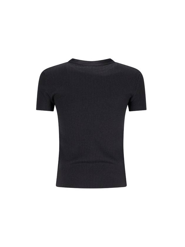 RIBBED SILK T-SHIRT - TOM FORD - BALAAN 2