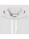 Drawstring Cotton Hoodie Powder Green - JIL SANDER - BALAAN 5