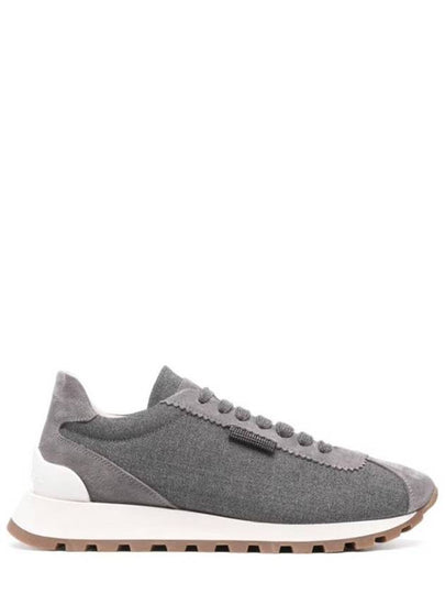 Runner low top sneakers gray - BRUNELLO CUCINELLI - BALAAN 2