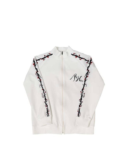 Plum Blossom Edition Training Track Jacket White - ASIHA - BALAAN 2