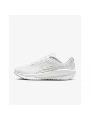 Women's Downshifter 13 Road Low Top Sneakers White - NIKE - BALAAN 1