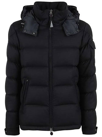 MONTGENEVRE Wool Padded Jacket Black 1A537 00 54272 999 - MONCLER - BALAAN 1