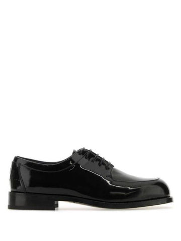 Salvatore Dress Shoes 027259772459 LATEXNERONERO Black - SALVATORE FERRAGAMO - BALAAN 1