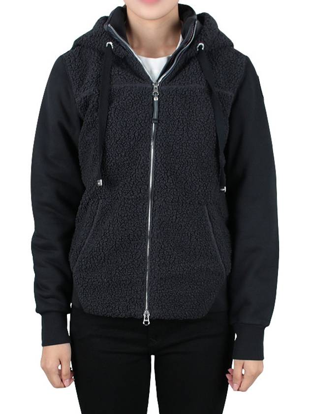 Women's Moegi MOEGI Fleece Hooded Zip-Up Jacket Pencil - PARAJUMPERS - 2