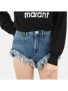 Women s Denim Shorts Blue - ISABEL MARANT ETOILE - BALAAN 2