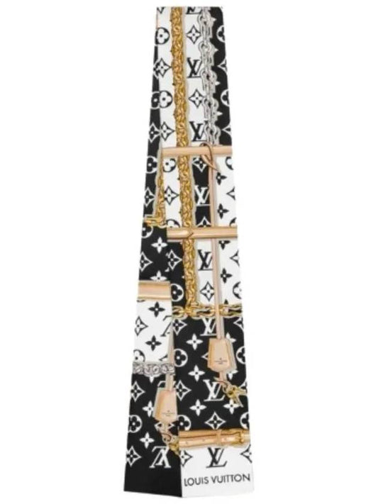 Monogram Confidential Scarf Black - LOUIS VUITTON - BALAAN 2