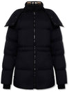 Detachable Hooded Nylon Padding Black - BURBERRY - BALAAN 1