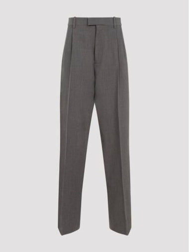 straight pants 805025 V4M30 1962 GRAY MELANGE - BOTTEGA VENETA - BALAAN 1