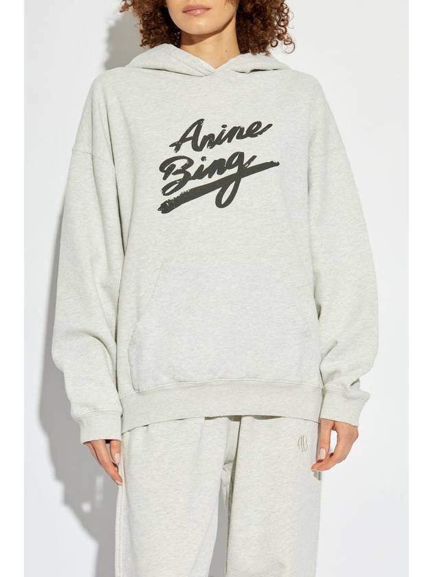 Anine Bing Printed Sweatshirt, Women's, Grey - ANINE BING - BALAAN 3