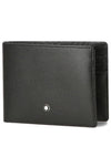 Meisterstuck 6CC Money Clip Half Wallet Black - MONTBLANC - BALAAN 2