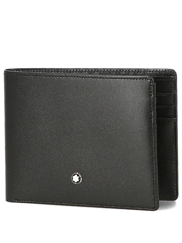 Meisterstuck 6CC Money Clip Half Wallet Black - MONTBLANC - BALAAN 2