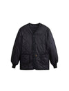 Heritage Quilted Jacket Black - ALPHA INDUSTRIES - BALAAN 1