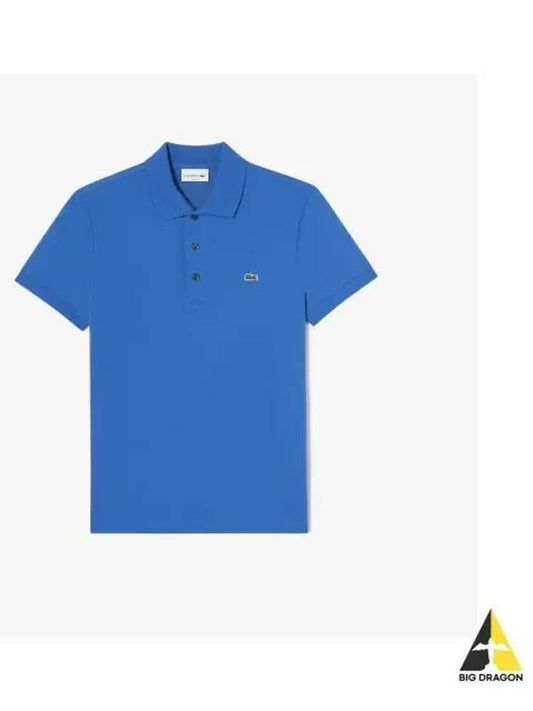 Men s Slim Fit Basic Polo Light Blue - LACOSTE - BALAAN 1