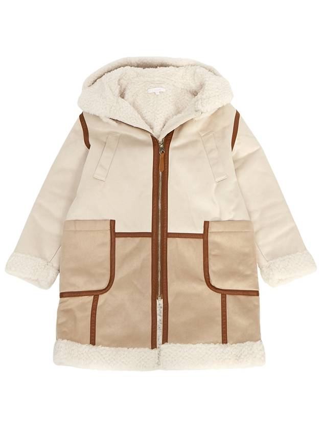 Kids hooded coat C16441 231 6A12A Adult wearable - CHLOE - BALAAN 2