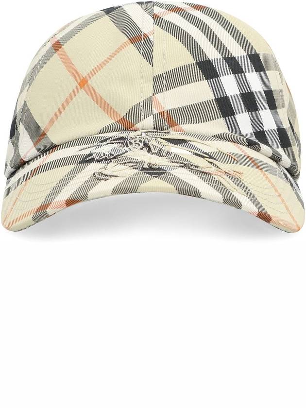 Check Ball Cap Green - BURBERRY - BALAAN 3